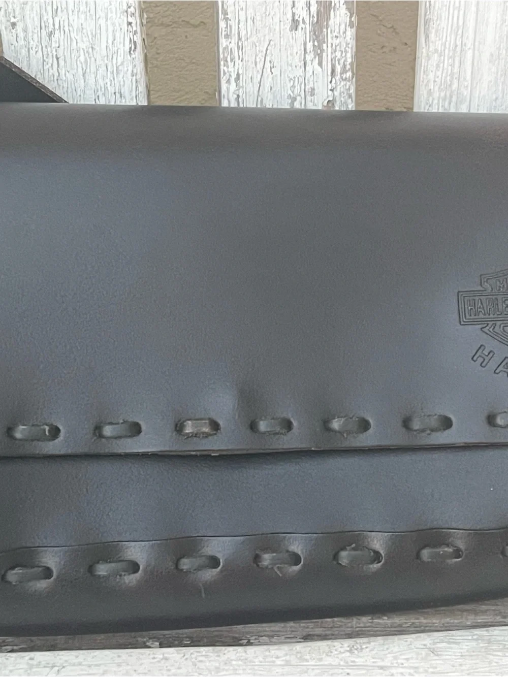 Harley-Davidson Genuine Leather Shoulder Purse Hawaii Edition